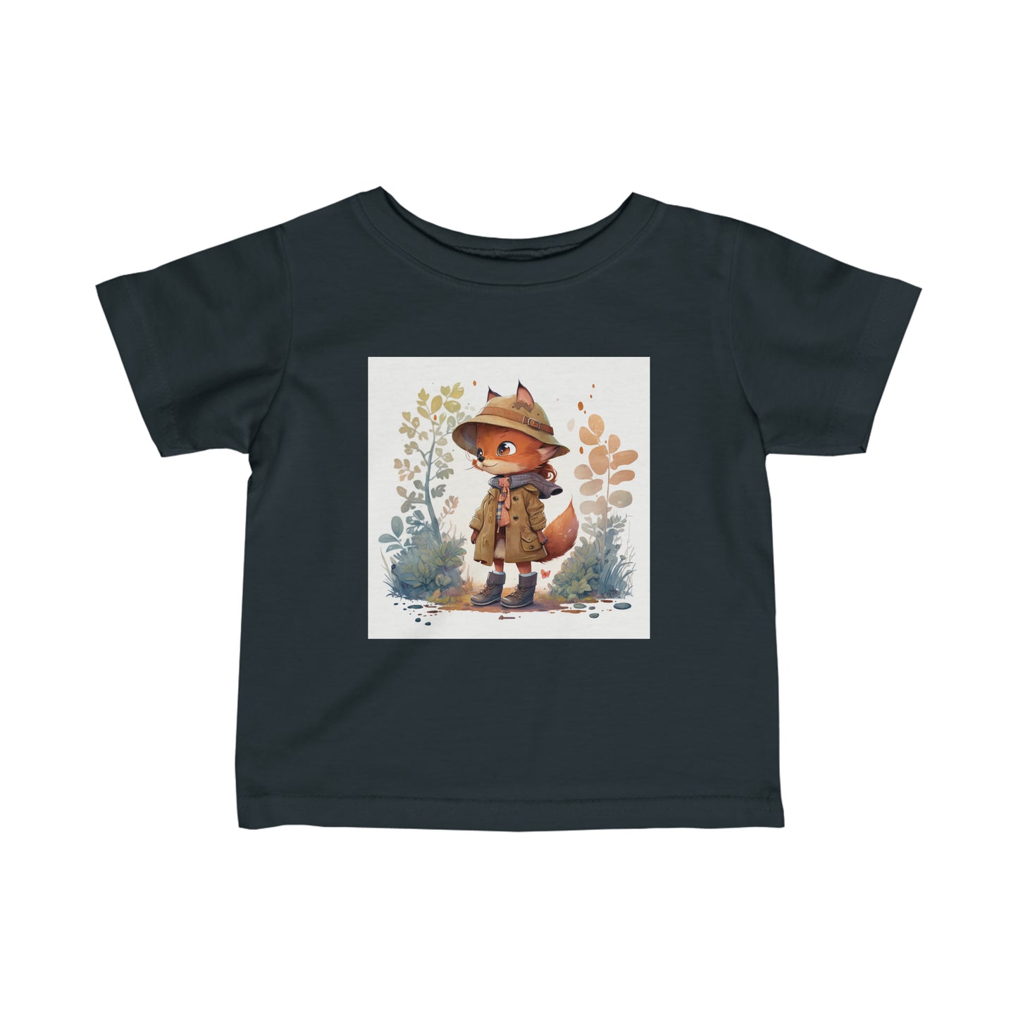 Infant Fine Jersey Tee - Kit Fox