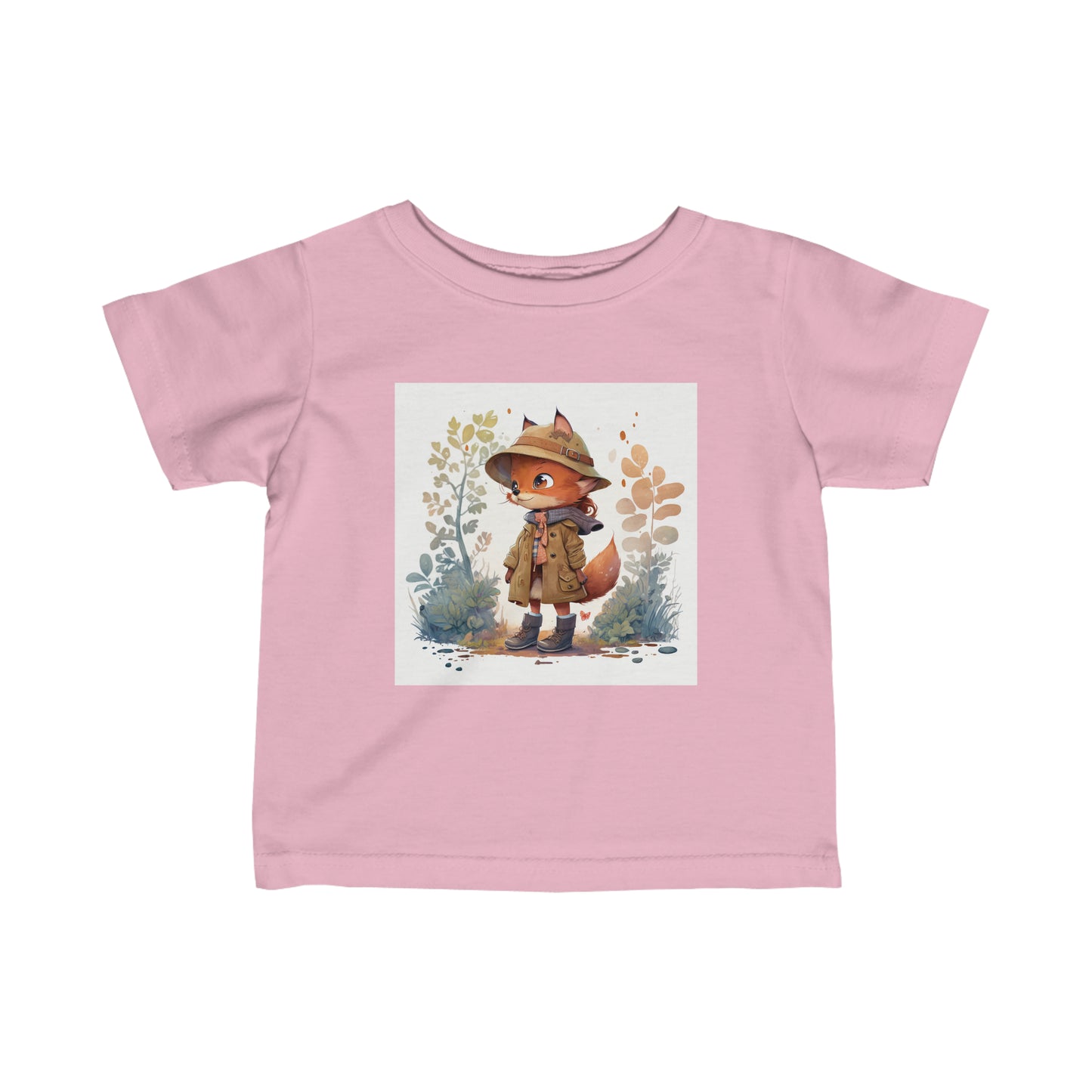 Infant Fine Jersey Tee - Kit Fox