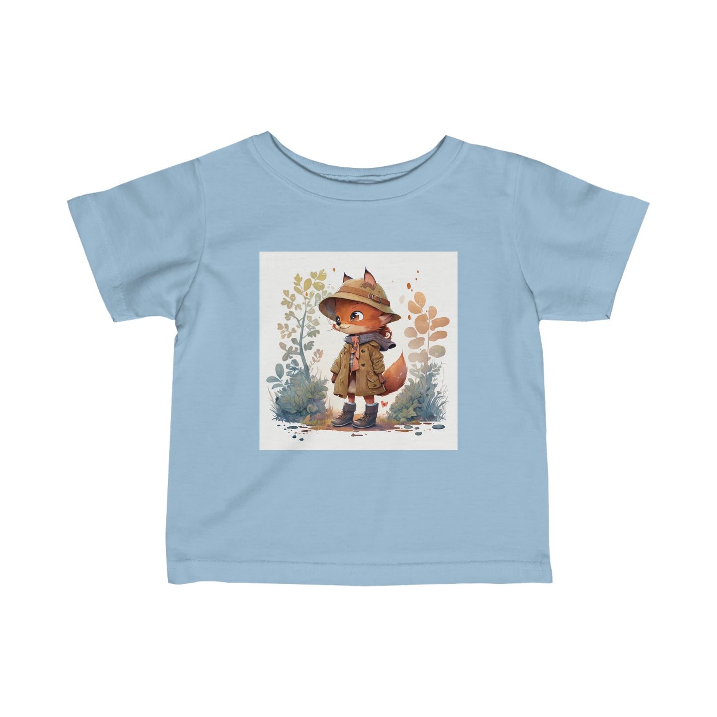 Infant Fine Jersey Tee - Kit Fox